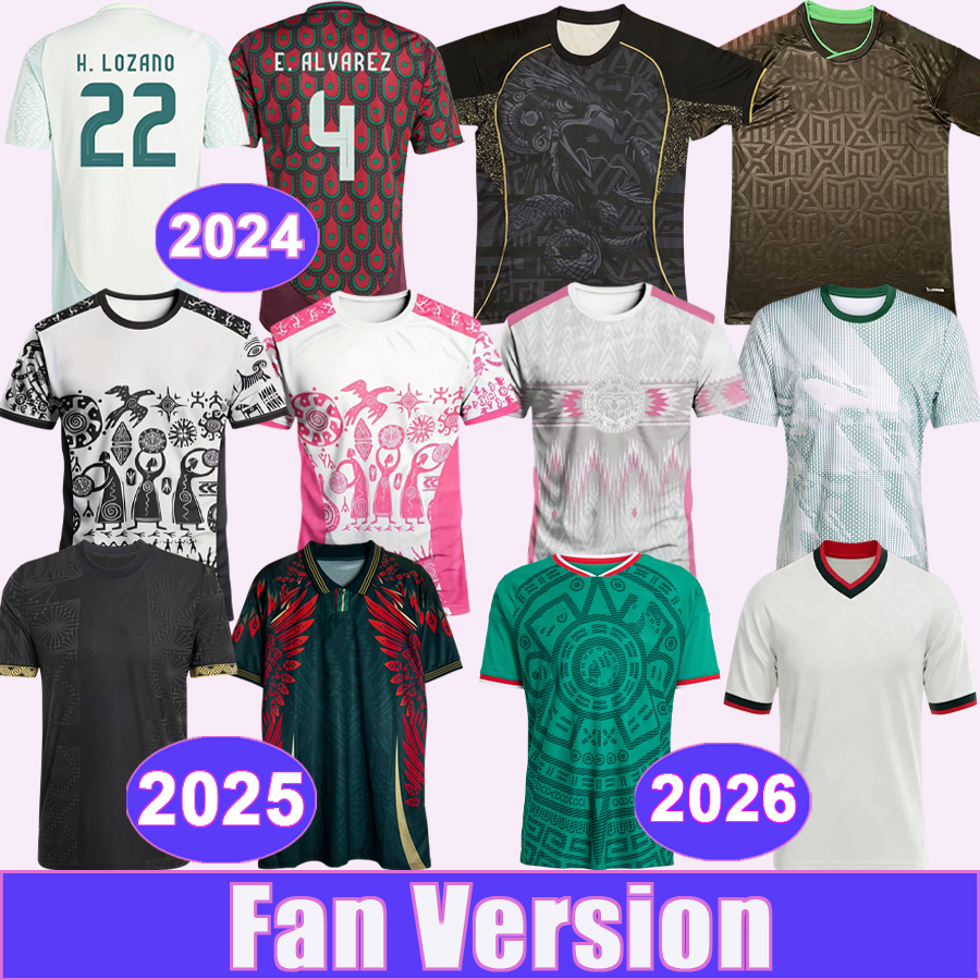 24 25 26 MeXIco Mens Soccer Jerseys ARAUJO RODRIGUEZ G.OCHOA RAUL S. GIMENEZ L. ROMO S. CORDOVA Home Away GK Special editions Football Shirts