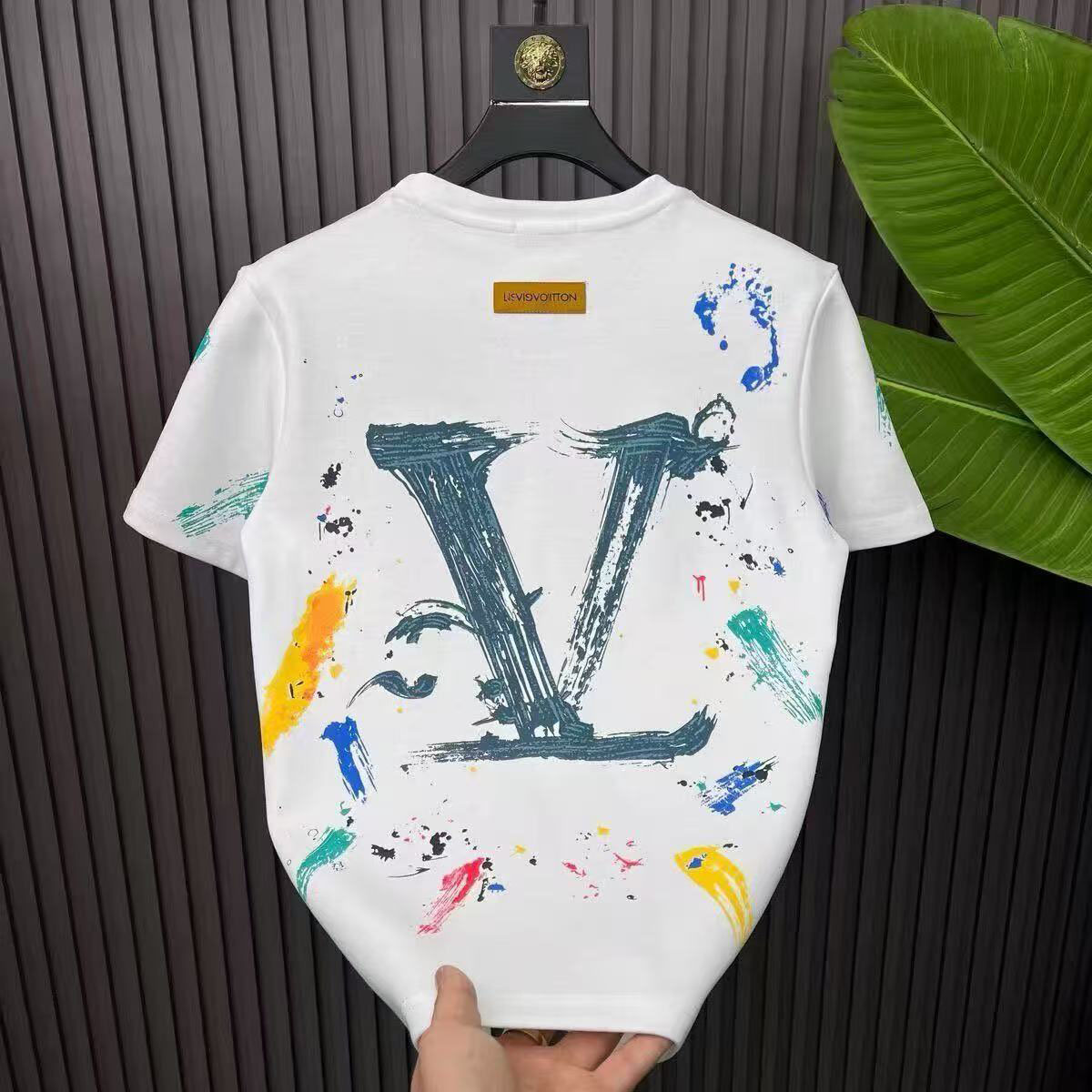 Mens T-Shirts Designer T-shirt Casual Mens Womens T-shirt Letters 3D Stereoscopic printed short sleeve best-selling luxury men' hip clothg Asia size M--5XL15980