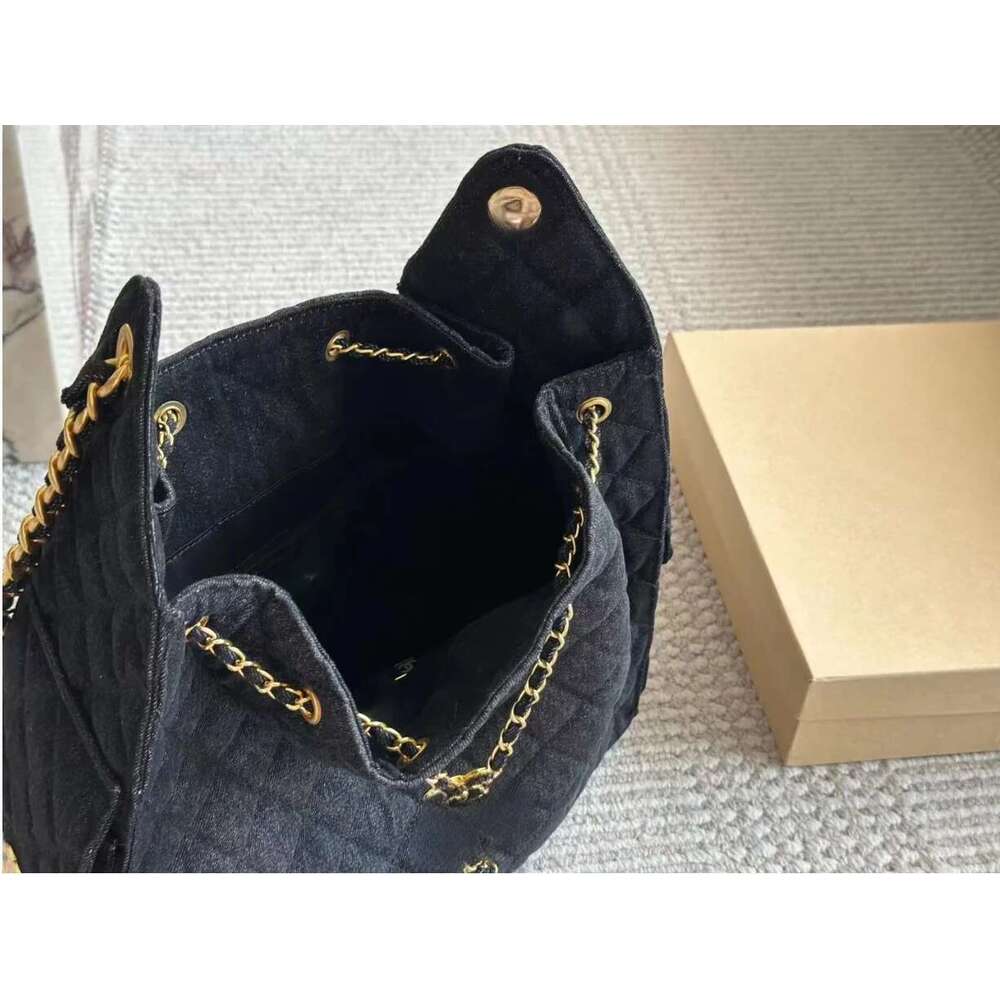 Designer Bag 2025 Denim Embroidery Shopping Bag Super Soft And Skin Friendly Feeg Is Particularly Good Inside The Same Quality Denim Fabri