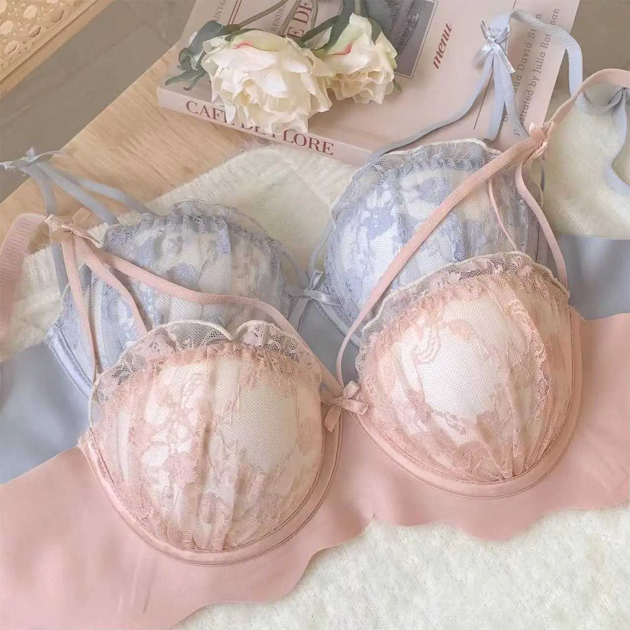 New Sweet and Cute Girl-free Undergarment Womens Comfortable Bra Cover SetXJ251106