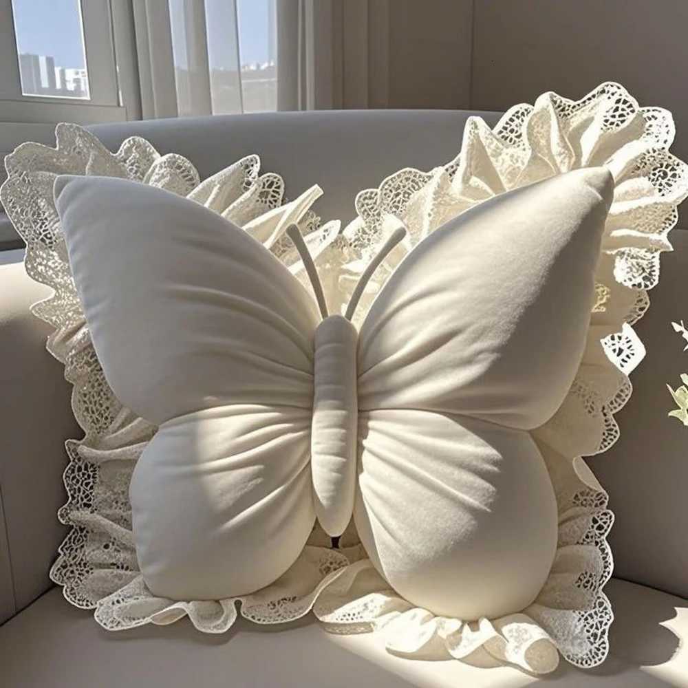 Cute Princess Butterfly Office Living Room Bow Bedroom Car Sofa Cushion Home New Room Home Garden Decor C251121