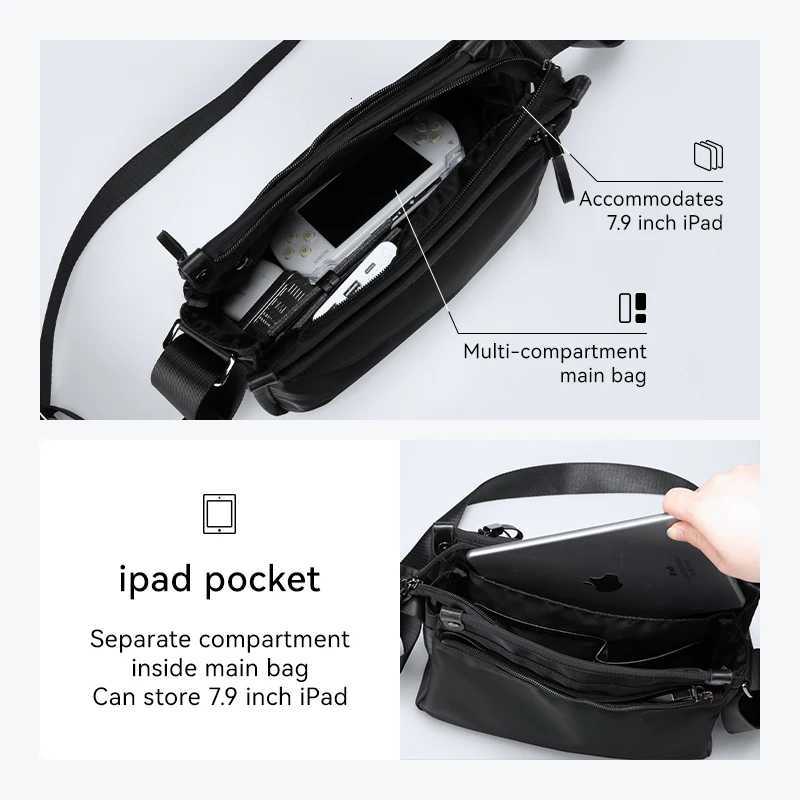 Fashion Mark Ryden Travel Messenger Bag designer luxury bag for 79inch ipad and game csole Y251121