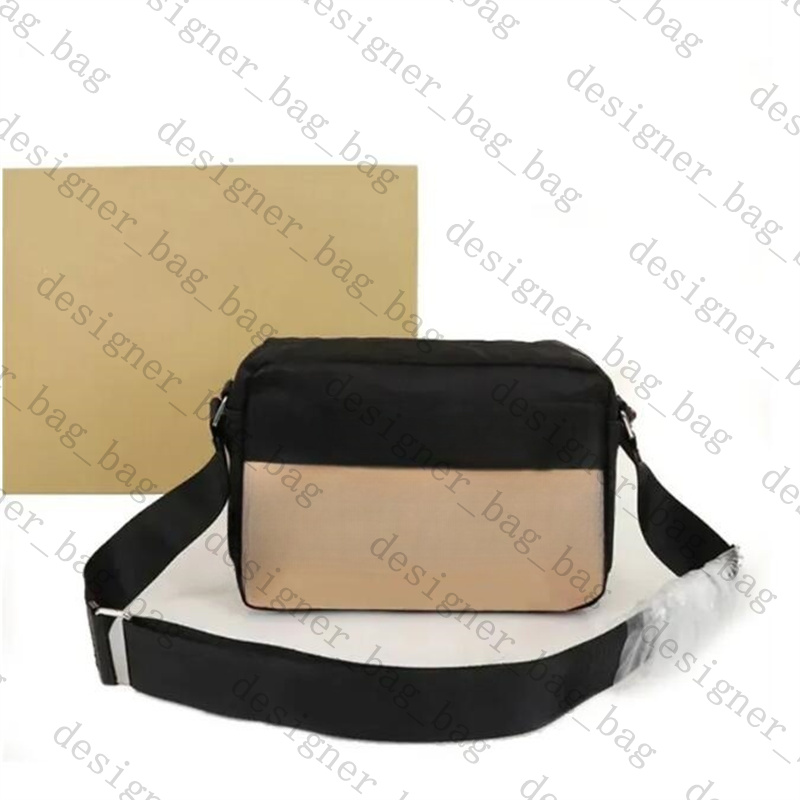 Luxury Designer Bags stripe camera bag High quality crossbody Purse Retro Men Shoulder Bag fashion nylon Plaid Messenger Bags Womens mens chest pack tote Bags