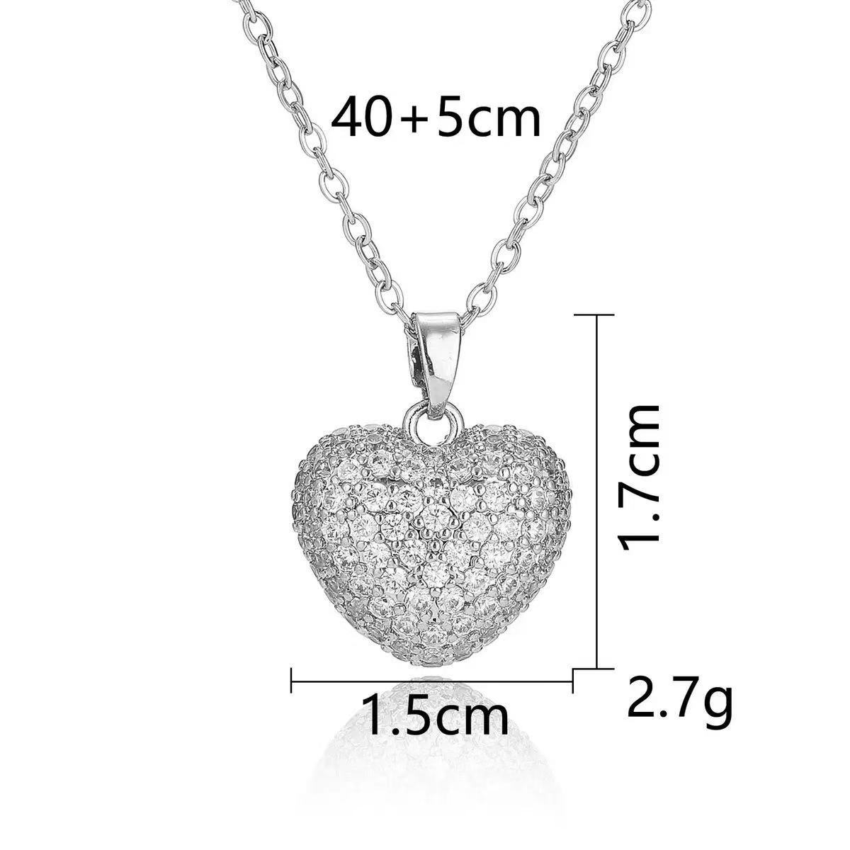 Love Titanium Steel Necklace Women moissanite chain designer necklace designer necklace for woman diamond chain luxury jewelry women mens necklace - view 4