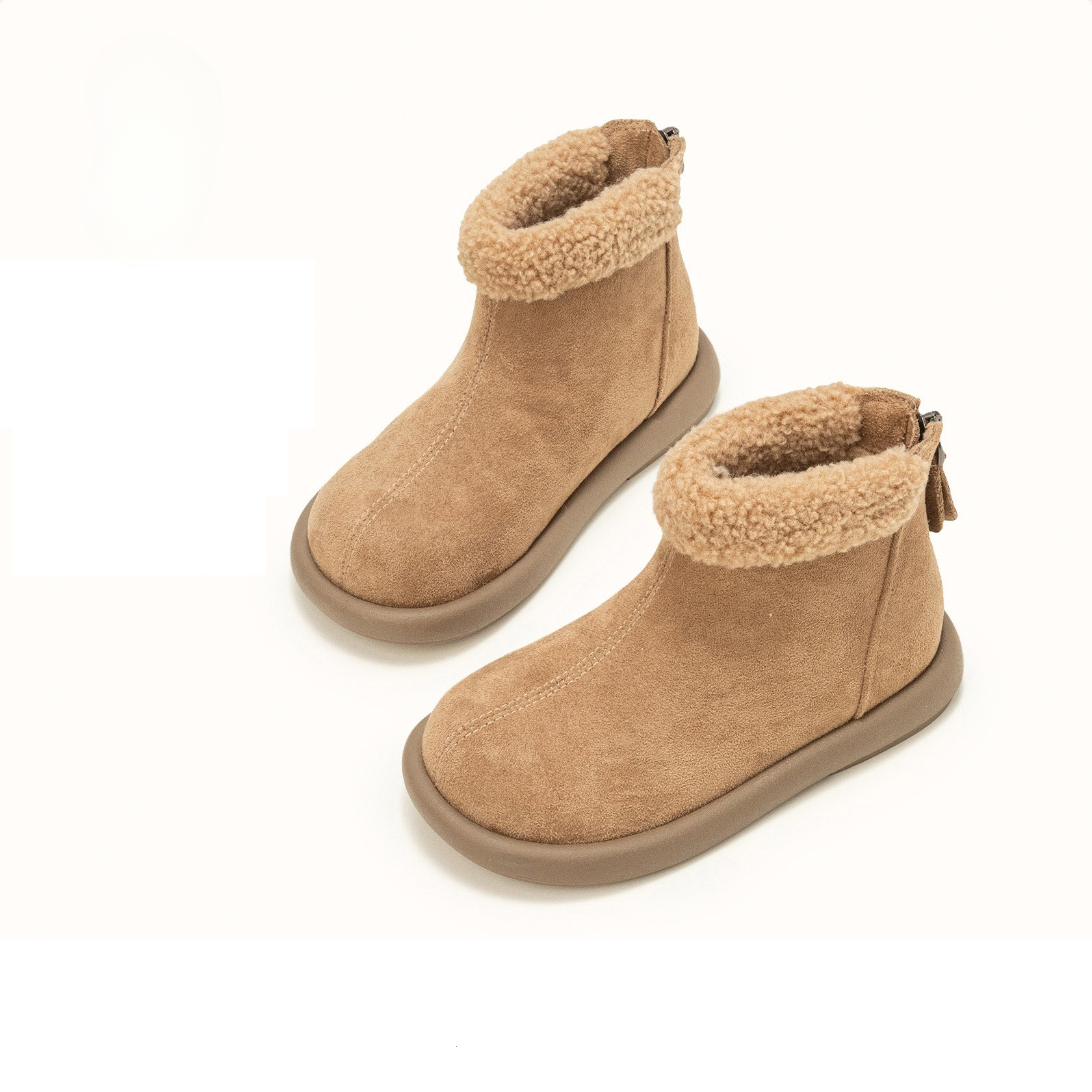 New designer shoes Girls Winter Cotton Boots New Children Girls Short Boots Leather Boots Thickened Cotton Shoes Baby Snow Boots Plus Velvet