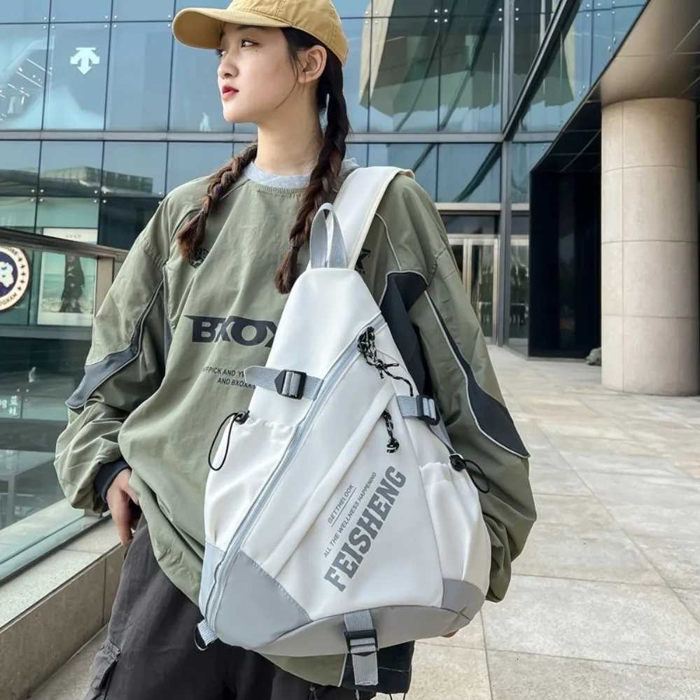 Fashion Casual Lazy Style Crossbody Bag Ch Bag Niche Persality Shoder Bag Versatile Lightweight Couple Bag Student Y251121