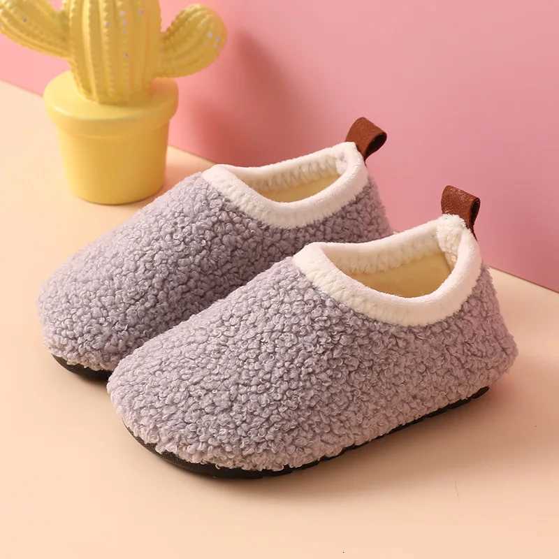 Evshine Curly Plush Children Shoes Super Warm Boys Girls Cotton Shoes Comfortable Casual Fuzzy Shoes Non-Slip Kids Cotton ShoesW251121