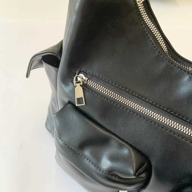 MOODS Two Sizes Underarm Shoder Bags For Wen Mti Pockets Motorcycle Armpit Bag 2025 Lat Fi Luxury Handbags Fem Y251121