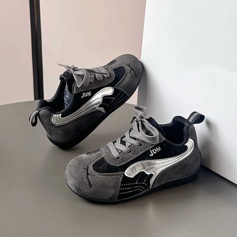 Autumn Childrens Boy Sneakers Fashion New Suede Soft Outdoor Non-slip Luxury Kids Casual Shoes Sports Girls German Trainer Shoes J251121