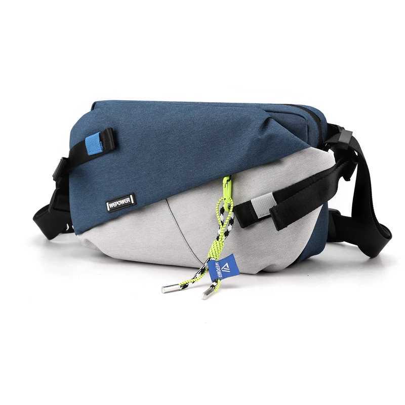 Fashion High Quality Nyl Panelled Waist Bag Brand Unisex Ch Pack Casual Outdoor Messenger Bag Travel Crossbody Bag Men Shoder Bag Y251121