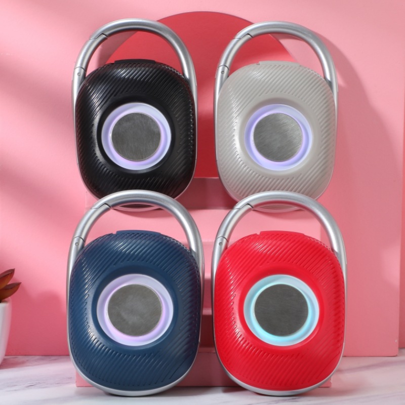 TG321 Outdoor Portable Waterproof Wireless Bluetooth LED Light Fabric Speaker HIFI Music Box Mini Bass Woofer stereo active bt tws Speaker By sea ship