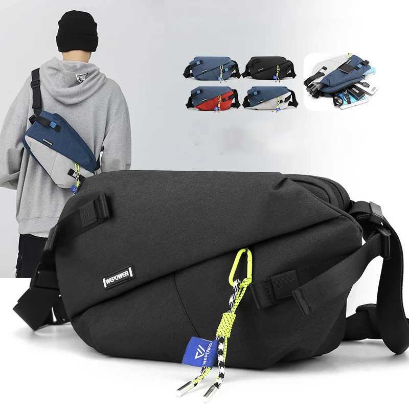 Fashion High Quality Nyl Panelled Waist Bag Brand Unisex Ch Pack Casual Outdoor Messenger Bag Travel Crossbody Bag Men Shoder Bag Y251121