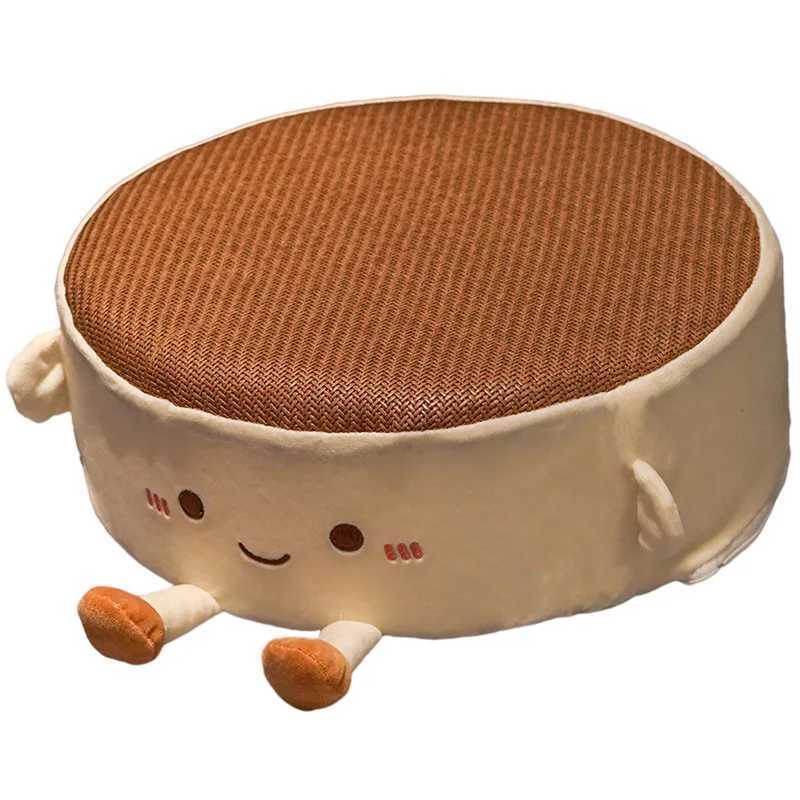 Cartoon Cute Seat Cushion Office Chair Cushion Family Bedroom Window Tatami Floor Cushion Round Thickened Soft Child Car Mat C251121