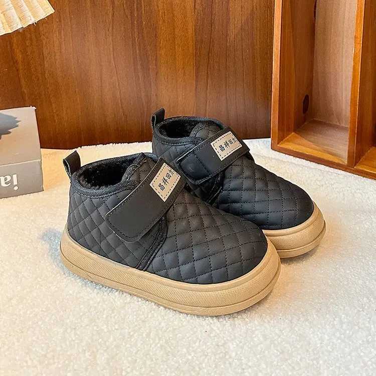 Kids Snow Boots First Walkers for 2025 Spring Soft Sole Kid Sneakers Boys Girls Casual Boots for Little ChildW251121