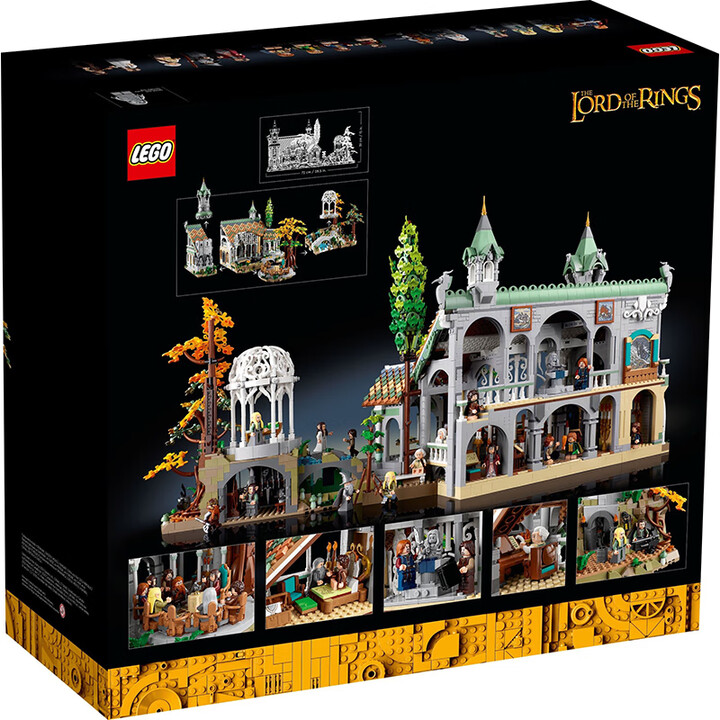 LEGO Building Blocks 10316 The Lord of the Rings Yougu Flagship Limited Edition Birthday Gift Home Decoration