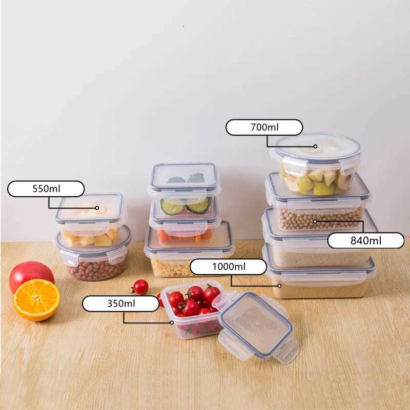 Airtight Food Storage Container with Lid Leak Proof Snap Lock BPA Free PlasticM251121