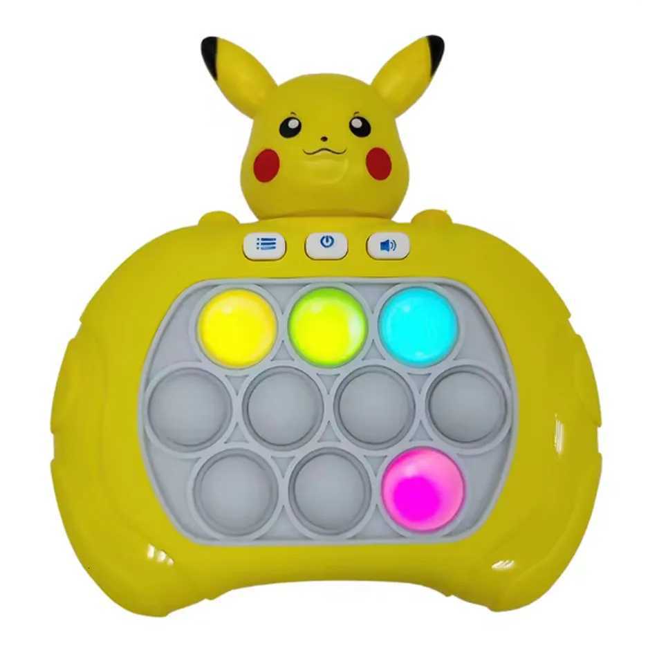 New 9 styles Quick Push Game Pop Up Fidget Bubble Electronic Pop it Pro Game Light AntiStress Toys For Adult Gift 2026 X251121