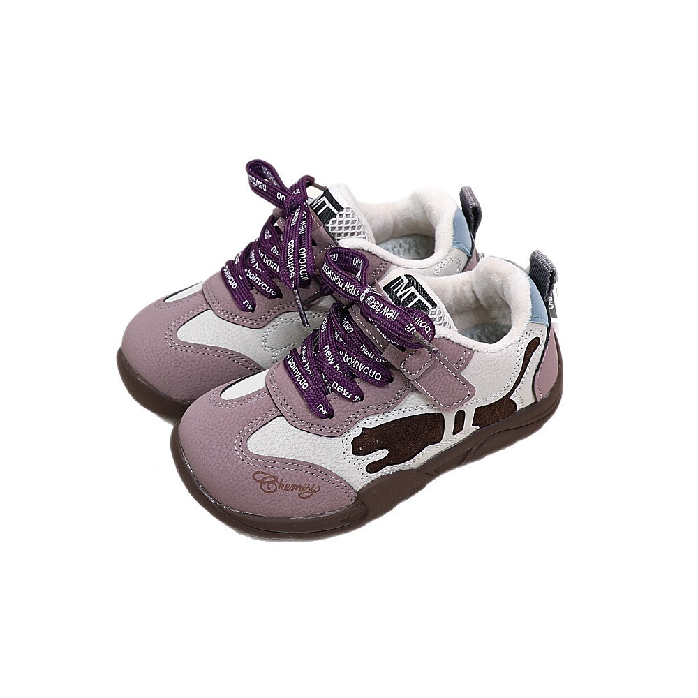 Luminous shoes, new Korean version leather face fashion trendy shoes, sports shoes for girls, Forrest Gump shoes, casual children's shoes