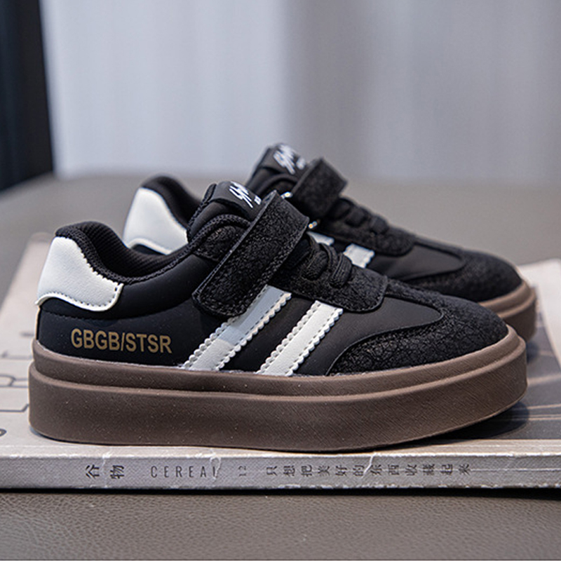 Kids Shoes Casual Running Boys Sneakers Children Youth Big Kid Shoe Walkfashion Toddlers Preshcool Runner Gum Outdoor Trainers Black White Girls Sizes