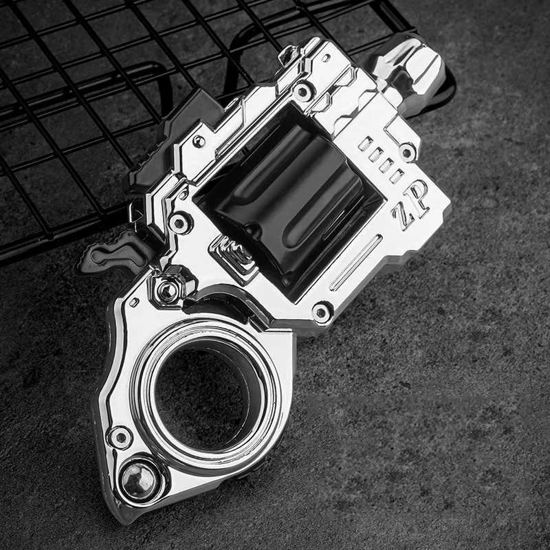 Cool Metal Agent Pistol EDC Fidget Toys Fun Shooting Fidget Toys Stress Relief Relaxation Toys Office Leisure Gadgets X251121 - view 6