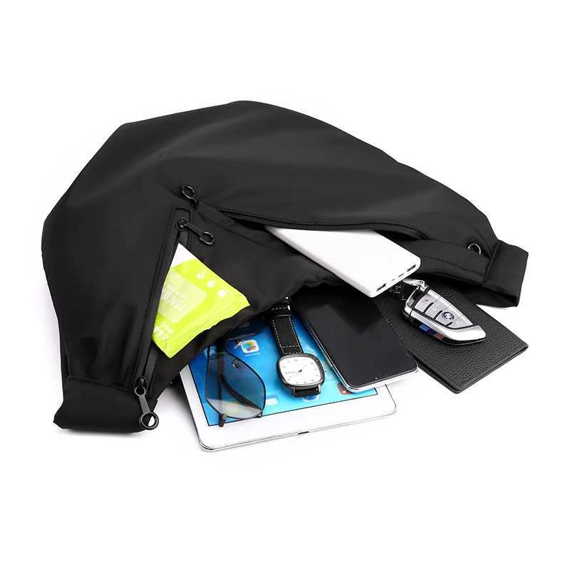 Fashion Waterproof Men Travel Handbag Large Capacity Messenger Bag Unisex Crossbody Nyl Shoder Bag Luxury Crossbody Bags for Men Y251121