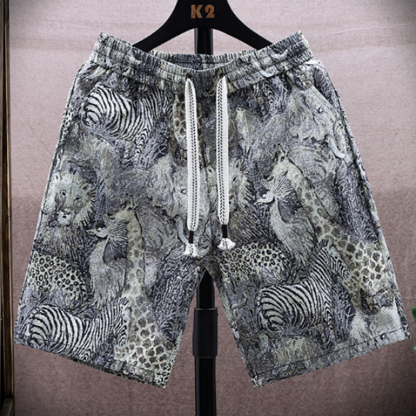 Men's Shorts 2025 High Quality Summer Slim Casual Fashionable Cropped Sports Beach Pants