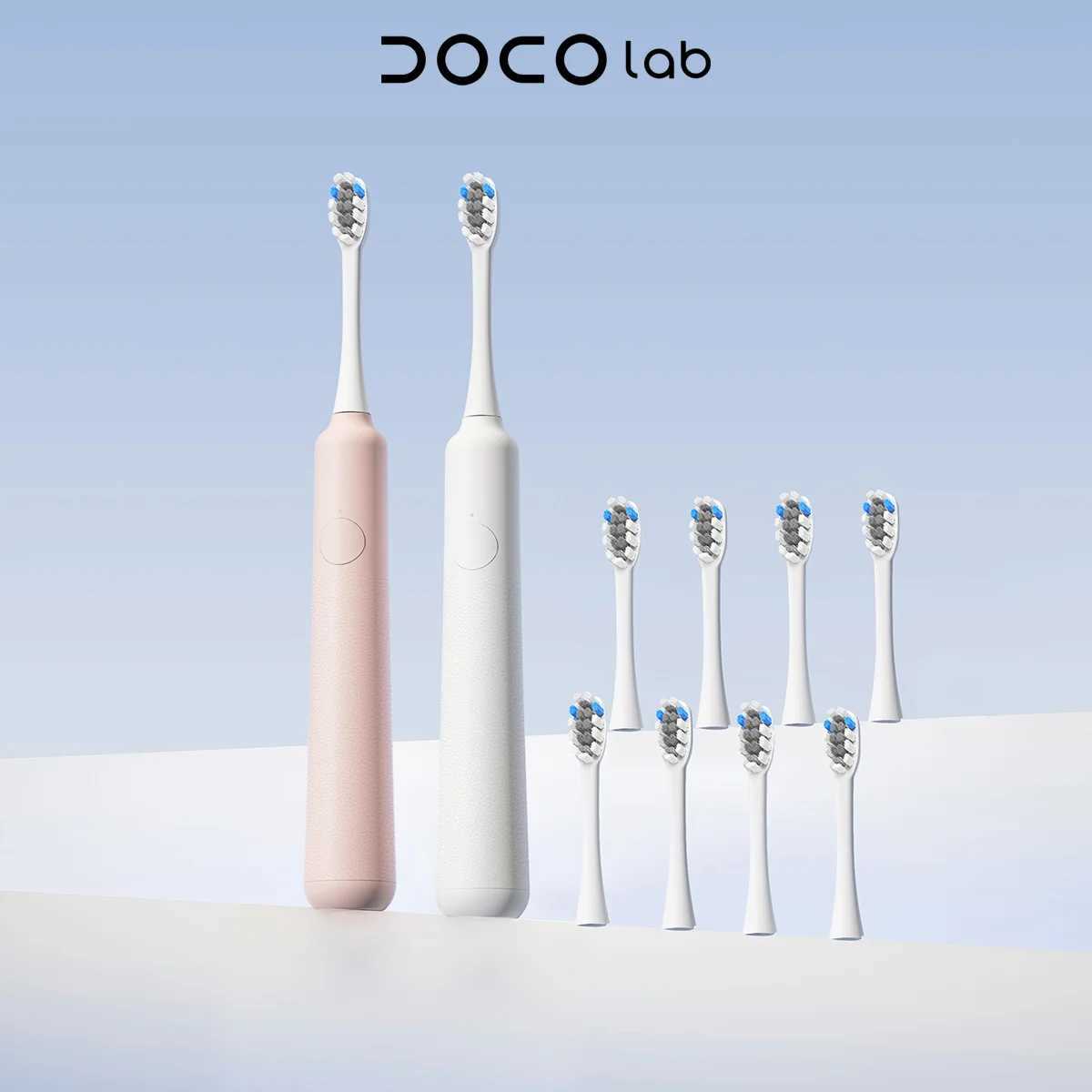 DOCO LAB Sonic Electric Toothbrush 3-gear vibration Mode Smart Whitening Ultrasonic Vibration Teeth Whitening Oral Clean Brush C251121