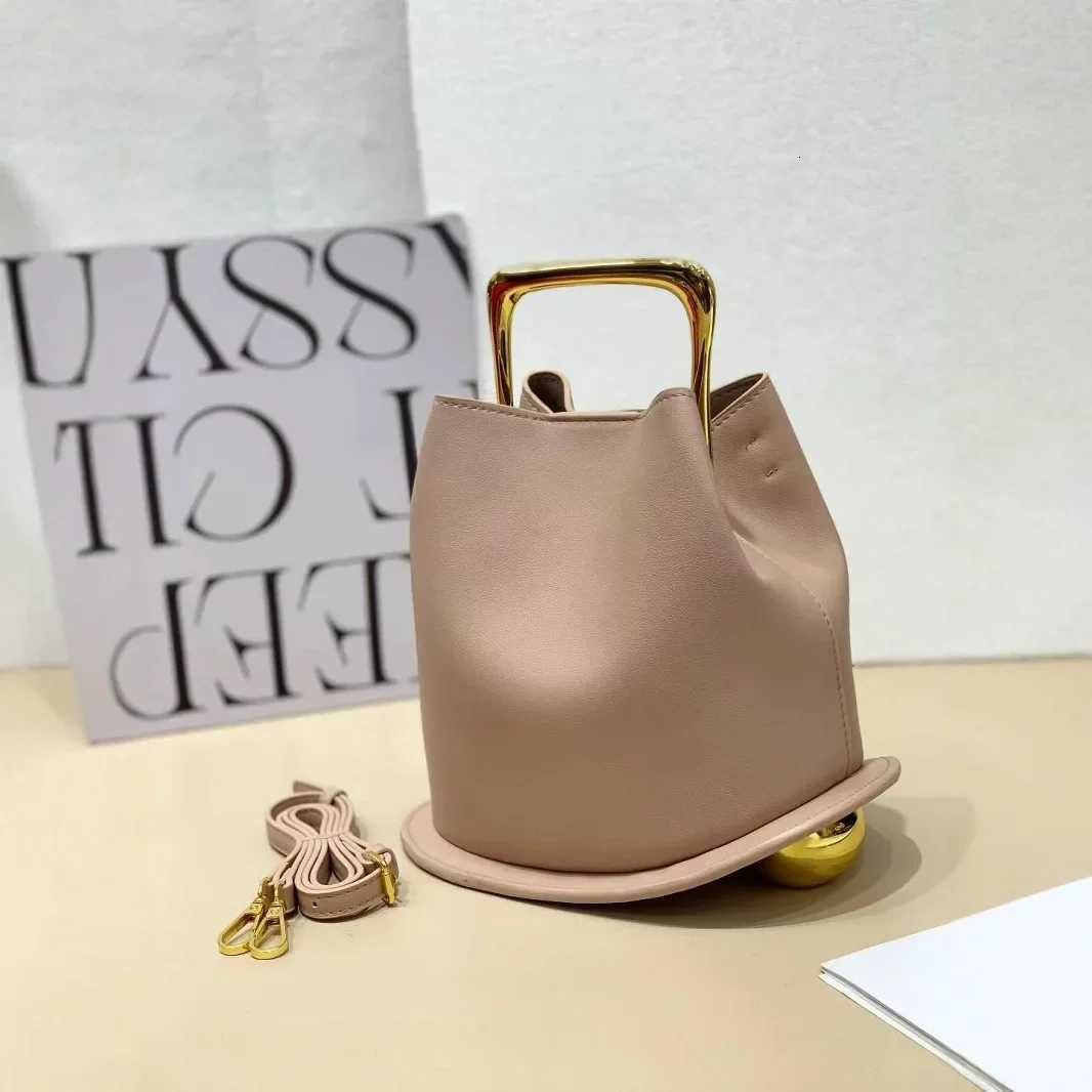 Casual Cmuter Wens Bucket Handbag Simple Design Versatile Tote Crossbody Bag Polyer Lining Medium Hardness PU Material Y251121