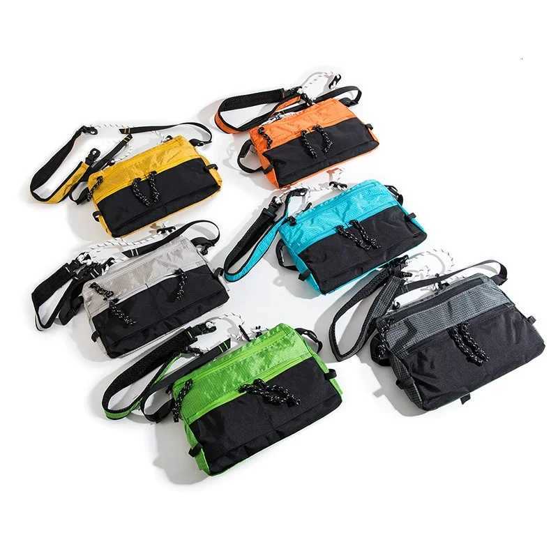 Fashion Water-Resistant Light Mountain Crossbody Bag Expandable Storage Anti-Spl Design for Men Outdoor Hiking Cmute EDC Man Bags Y251121