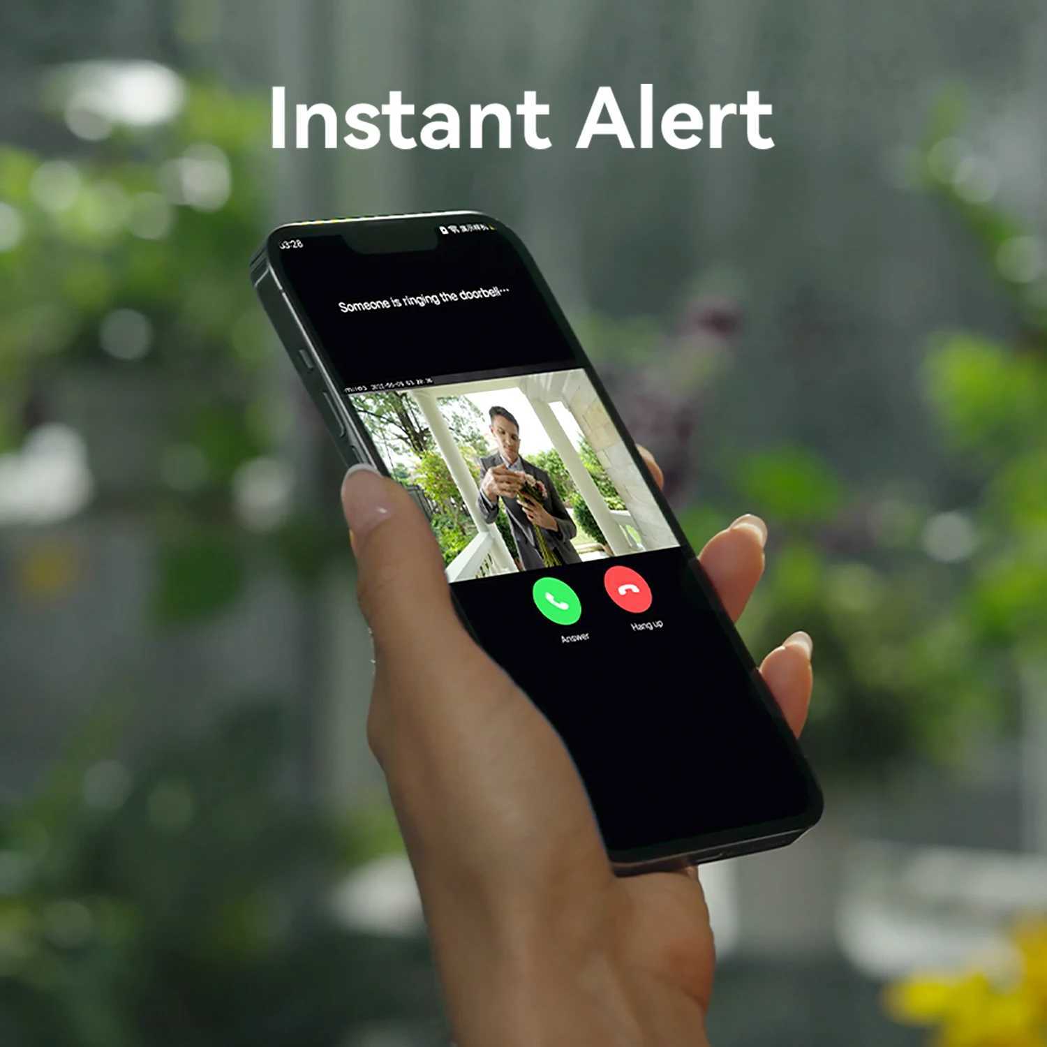 IMILAB Smart Home Video Doorbell Camera WiFi 2.5K Security Protection Human Detection Local Storag Instant Alarm 5200mAh X250421