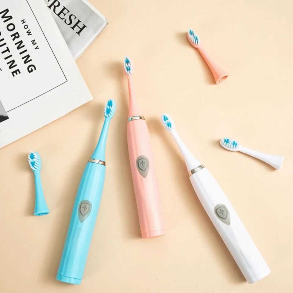 Soft Bristle Sonic Electric Toothbrush Waterproof Portable Adult Electric Toothbrush Intelligent Effective Oral Care C251121