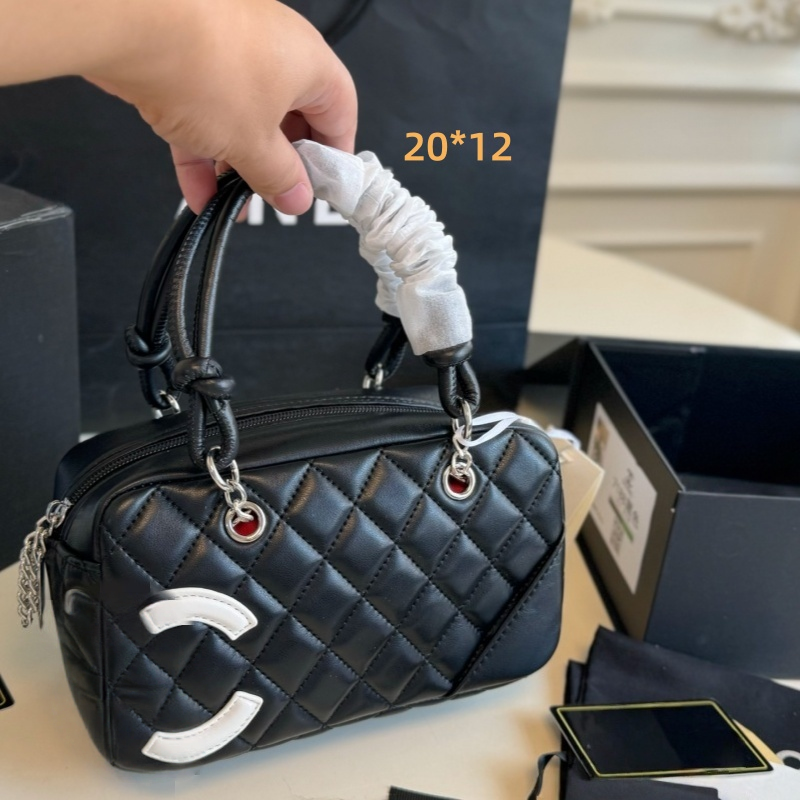 Designer Mini Tote Shoulder Bag Luxury Handbags High Capacity Lambskin Shopping Bag Lady Fashion Patchwork Bag Classic Shoulder Bags