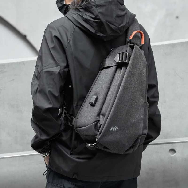 Fashion Anti-Theft Crossbody Sling Bag for Men WenSmall Backpack e Shoder Bag Ch Bag Sling Backpack for Hiking Biking Travel Y251121