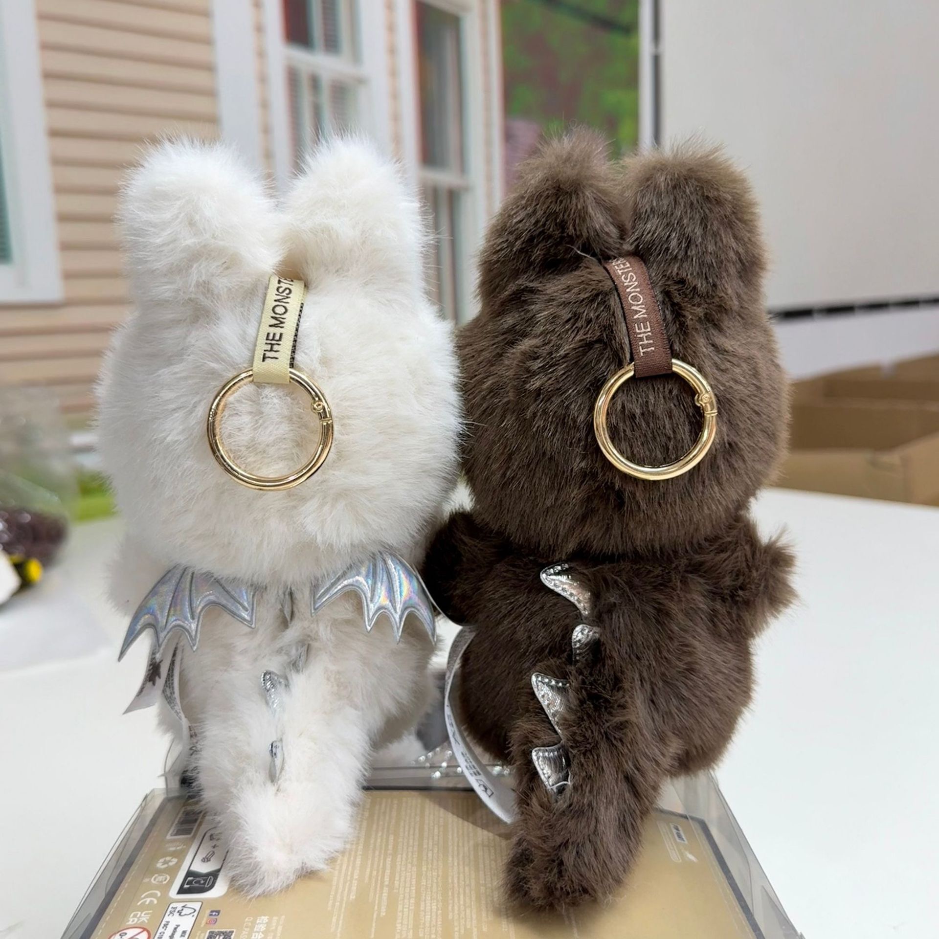 Zimomo Chief Angel Labubus In Clouds Large Vinyl Face Doll Big Baby ChildrenS Toy Festival Birthday Gift 20cm