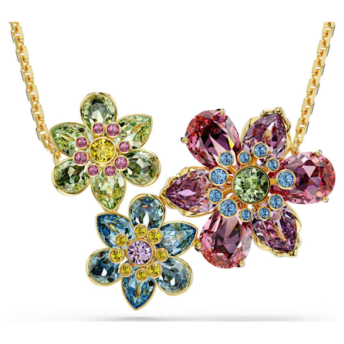 2025 fresh sweet rose flower designer necklace earrings ring bracelet jewelry set for women summer dopamine luxury party wedding green crystal choker necklaces