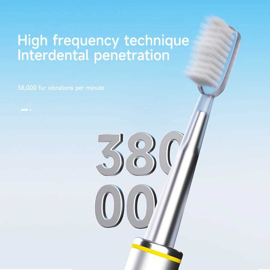 Intelligent electric toothbrush with DuPont soft hair and multiple adjustable settings for couples C251121