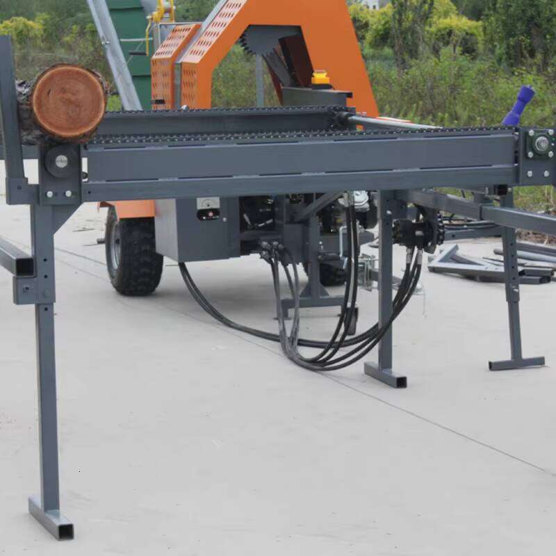 Solar-Powered Diesel,electric Wood Splitter 15-Ton for Off-Grid Applications