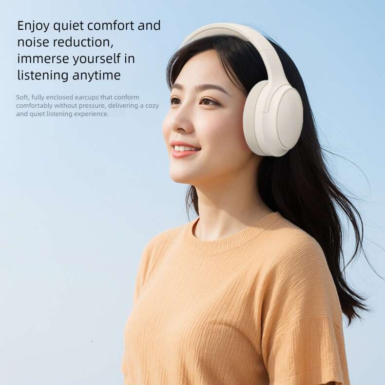 Well-known brand niche designer new over-the-ear Headphones & Earphones ultra-long endurance hifi sound quality macaron wireless Bluetooth headset