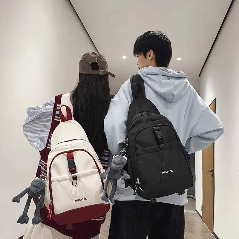 Fashion Tactical Mtifuncti Motorcycle Sport Sling Bag Techwear Style Waterproof Single Shoder Backpack Casual Travel Crossbody Bag Y251121