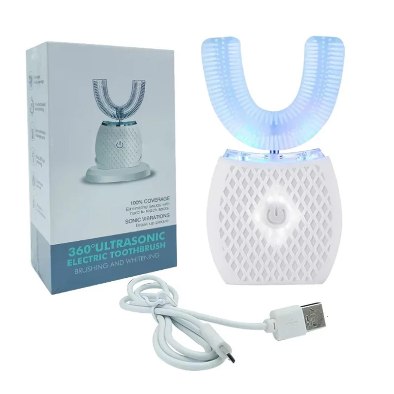 Oral Teeth Cleaning Full Mouth Toothbrush 3 Cleaning Modes Travel Toothbrush Kit Electric Toothbrush for Dental Health 251113