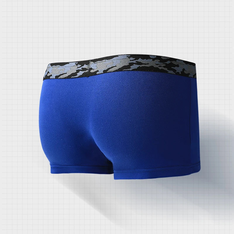 Mens ultrathin breathable ice silk seamless onepiece sexy boxer 250417