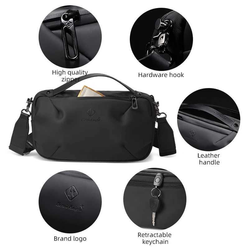Fashion Heroic Knight Waterproof Mens Shoder Bag Crossbody Ch Bag Luxury Sling Bag Leisure Travel Storage Pack Small Men handbag Y251121