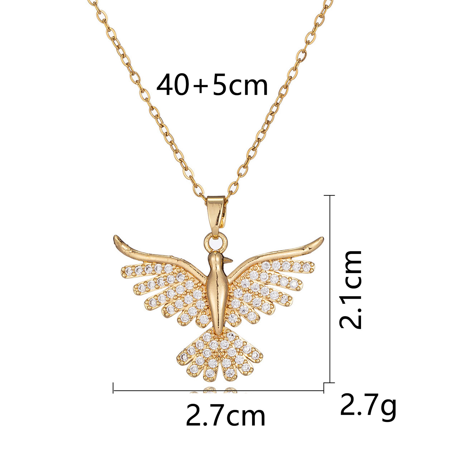 Butterfly necklace for women versatile colorful zircon light luxury ins-style clavicle chain designer necklace jewelry woman necklace designer for wom - view 7