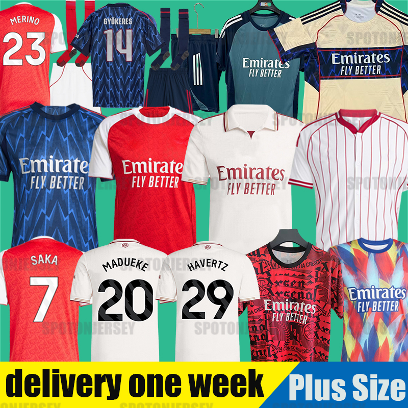 arsenallfootball kits 25 26 kits RICE GYOKERES soccer jerseys SALIBA Gunners MARTINELLI G. JESUS ARSen MAHARISHI jersey SAKA football shirt ODEGAARD No More Red kit
