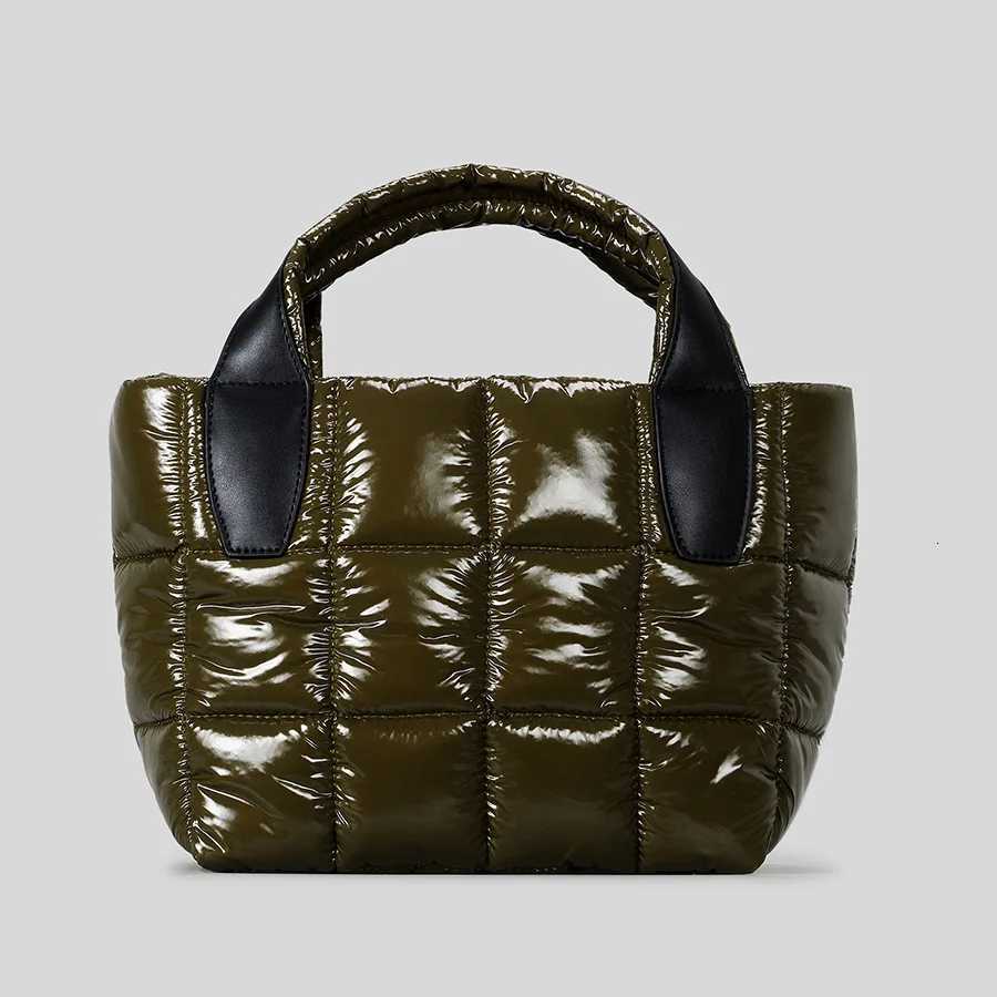 Fi Soft Puffer Tote Bag Casual Nyl Quilted Padded Wen Handbags Waterproof Lightweight Shoder Crossbody Bags 2025 Y251121