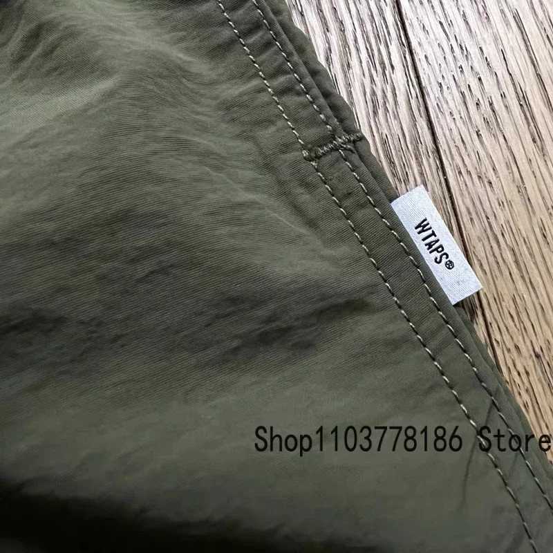 Summer Daily Casual WTAPS Shorts High Quality Fast Drying Nylon Shorts Mens Clothing WTAPS T-shirt Japan Hot Selling Top W250421