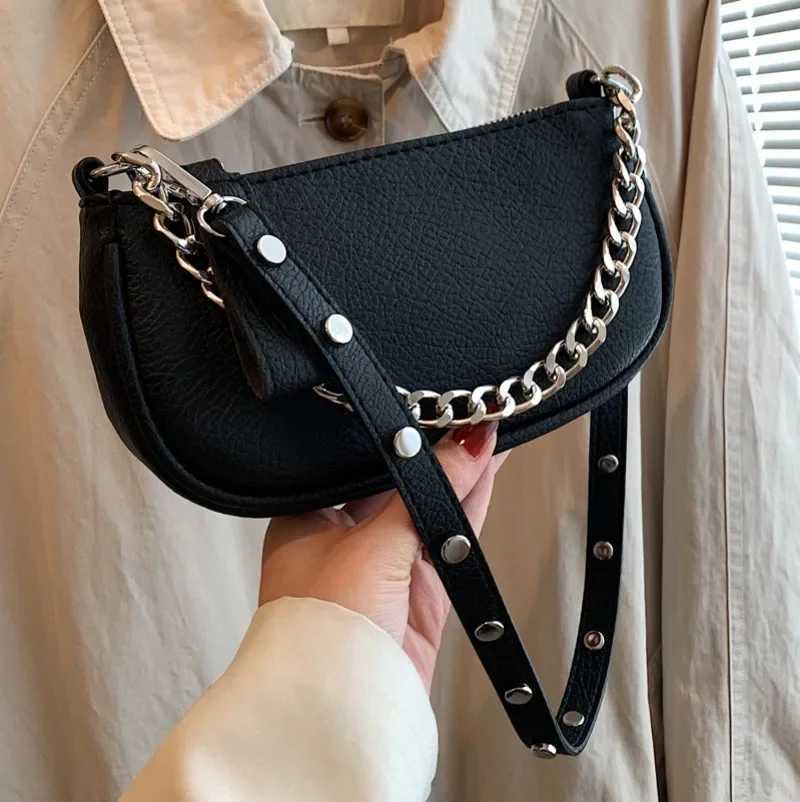 Ladies Casual Shoder Bag Fi Chain Handbag Autumn and Winter New Messenger Wens Bag Y251121