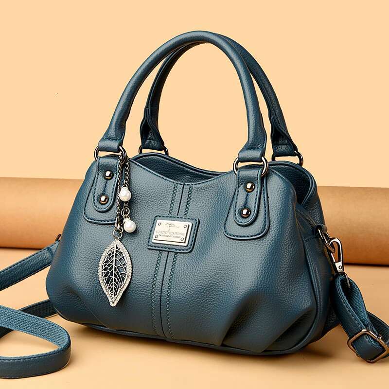 2024 New 3-Layer Large Capacity Women Tote Bag Fashion Women's Trendy Shoulder Bags High Quality Soft Leather Female Handbag Sac