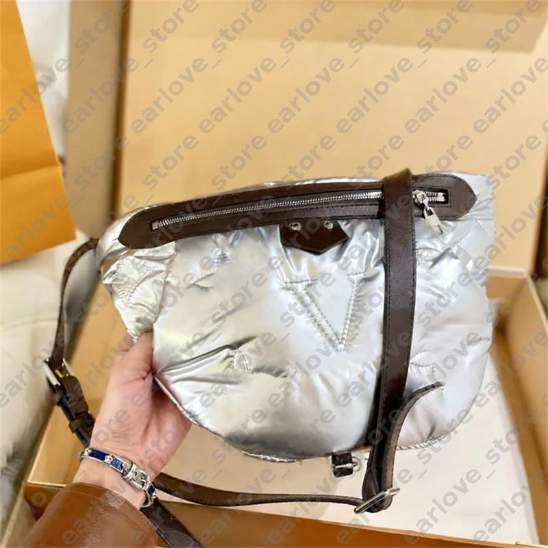 Luxury Puffer Bum Bag Designer Fanny Packs For Womens Men Fashion Waist Belts Bags Cross Body Mens Chest Pack Shoulder Bag Designers Puffer Bumbag Fannypack