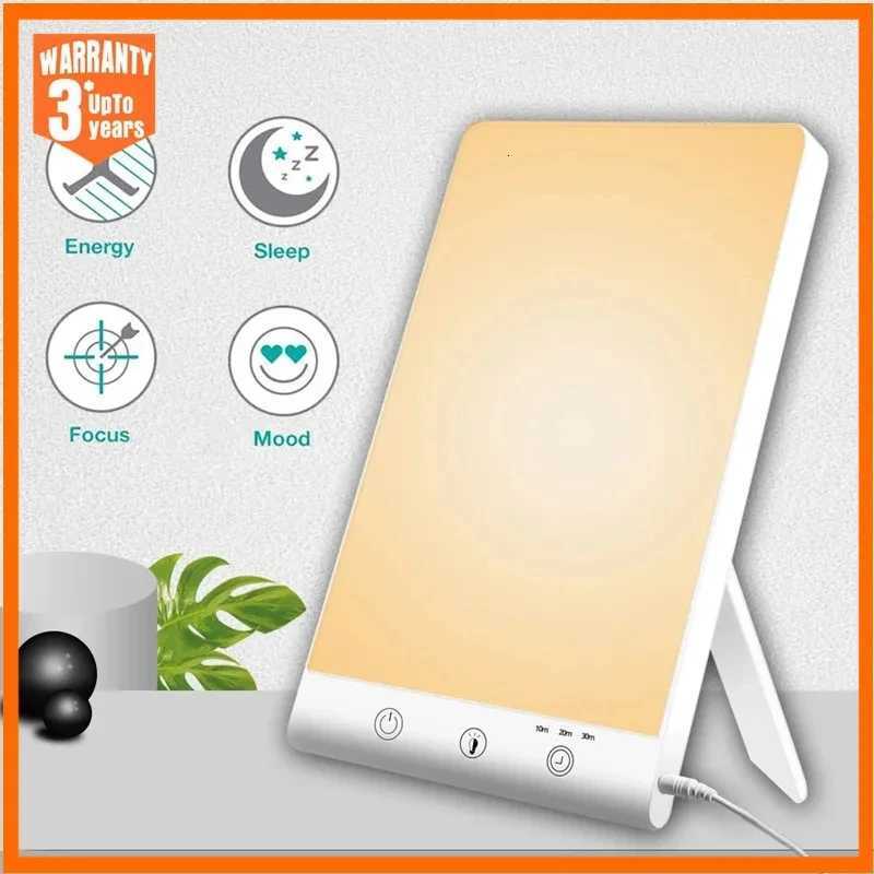 10000 Lux LED SAD Light Daylight Therapy Lamp 3200k Happy Mood Light Touch Dimmable for Winter Anti Depression LED NightLightsW251121